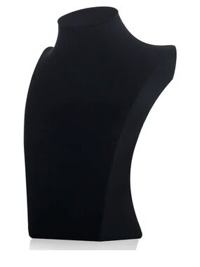 Black Velvet Necklace Display Stand ~ Like New